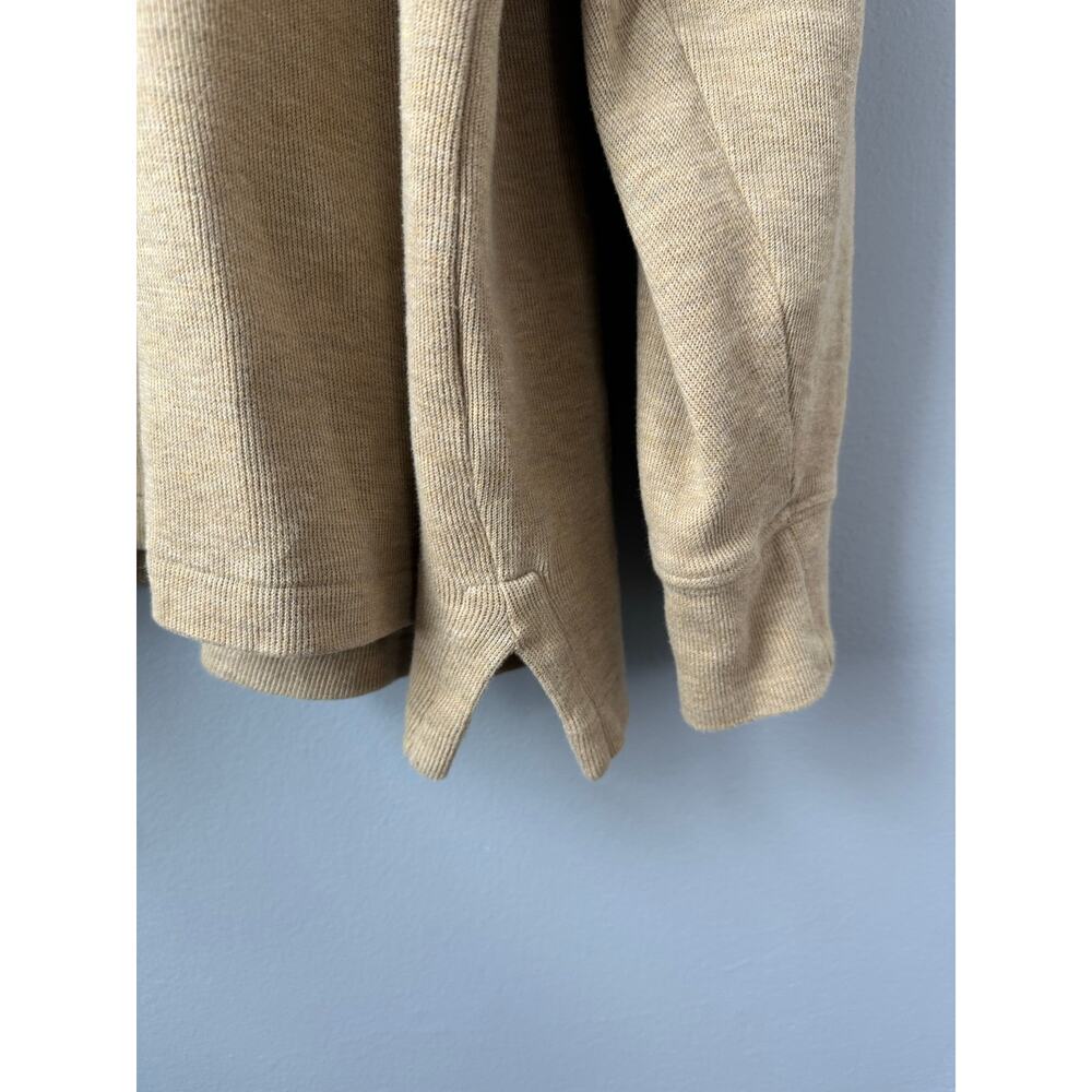 Polo Ralph Lauren Quarter Zip Mens Beige Sweater 2XL - Picture 5 of 8